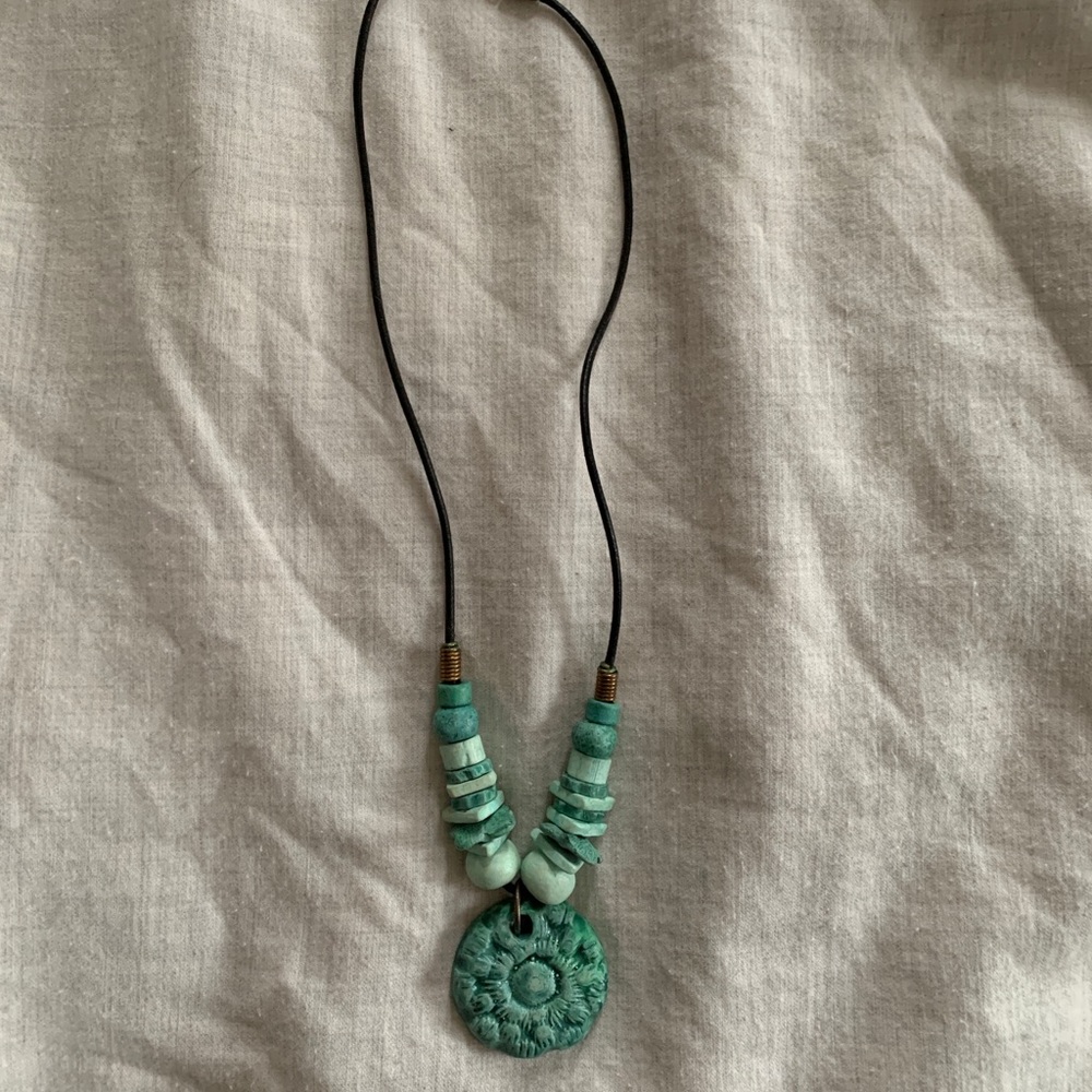 Vintage Turquoise Stone Necklace